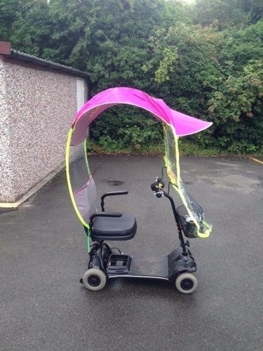 Disability scooter rain and - rain,