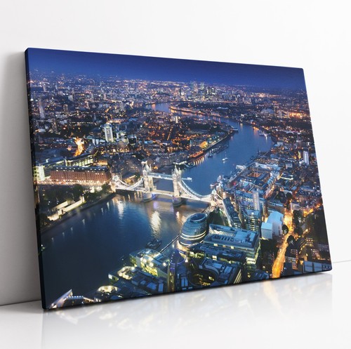 London sunset panoramic view - london, sunset,