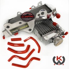 Aluminum Radiator +Red