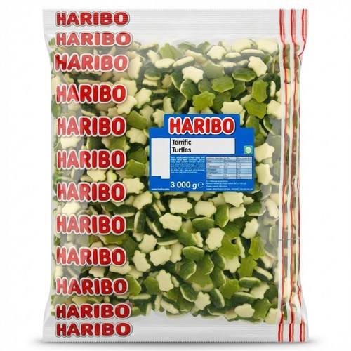3kg haribo terrific turtles - 3kg,
