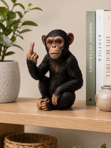 Yours cheeky monkey - cheeky,