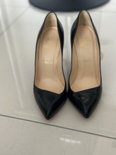 Christian Louboutin Women’s Heels – Black Patent Leather – Size Uk  5 Authentic
