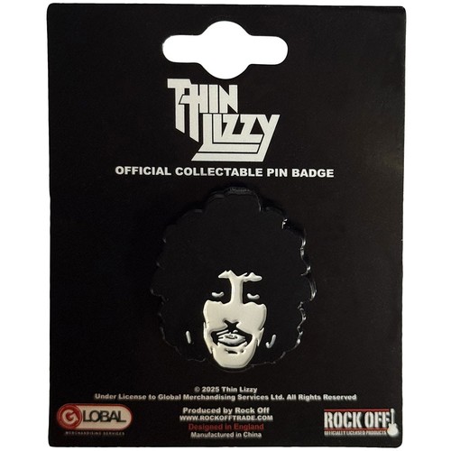Thin lizzy metal - thin, badge