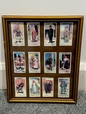 Gilbert & Sullivan 1925 Players Cigarette Cards Framed