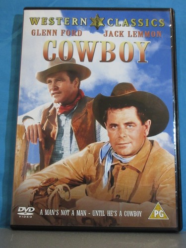Cowboy dvd glenn ford - cowboy, dvd: