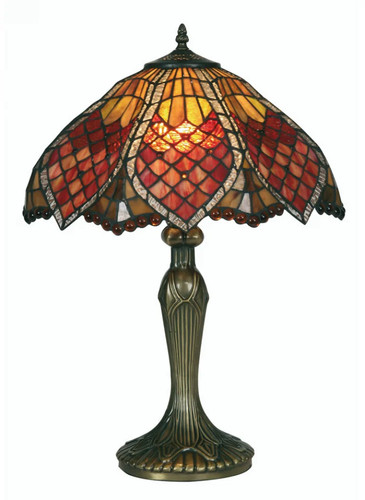 Tiffany table light floor - table,