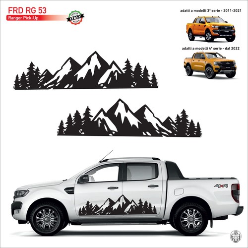 Stickers 4x4 side box door - side,