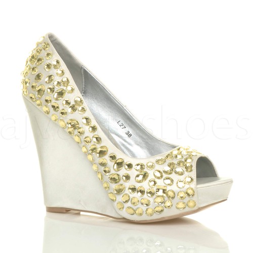 Womens ladies prom embellished - ladies,