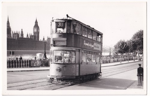 London tram 1960 class - tram, e/3