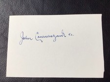 John Cruickshank VC Signed