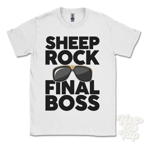 Sheep rock final boss shirt - rock, t-shirt