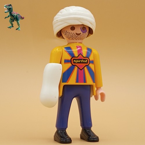 Playmobil injured cyclist - injured,