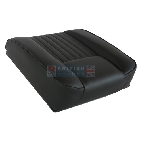 Deluxe black vinyl - centre, seat