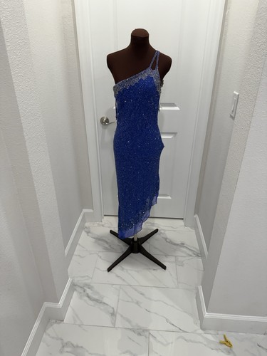 Vintage scala blue beaded - scala, one