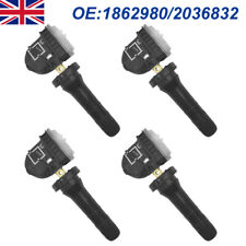 4x TPMS Tyre Pressure Sensor Fit For Ford Focus Fiesta C-Max Kuga Tourneo Mondeo