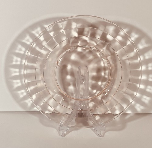Vintage pink depression glass - vintage,