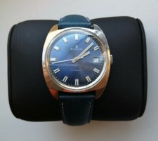 EDOX Vintage Mens Watch Automatic Incablock 22726/8 Swiss made