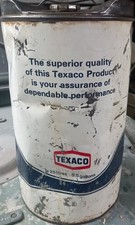 Vintage texaco oil drum - vintage,