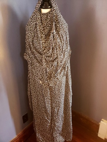 Full length abaya swiss - length,