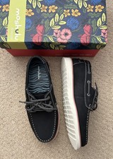 Ladies Moshulu Black Lace Up