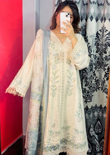 Salwar kameez beige with - salwar,