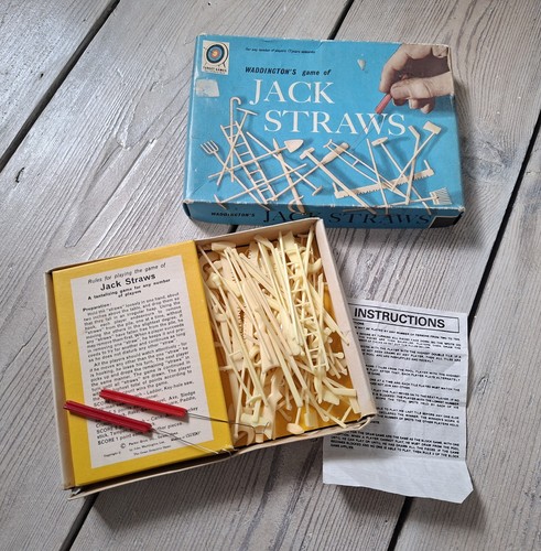 Vintage waddington jack straws - vintage,