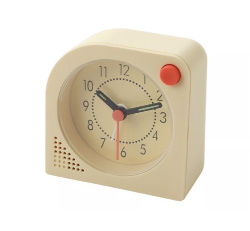 Ikea tjinga alarm clock - tjinga, pale