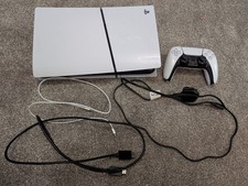 Sony PS5 PlayStation 5 Slim Digital Edition With Controller And All Wires
