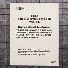 1983 Chevrolet 700-R4 Turbo