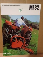 massey  ferguson  32  mower  sales  brochure
