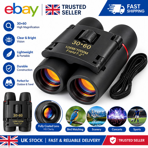 30x60 mini binoculars - binoculars, compact