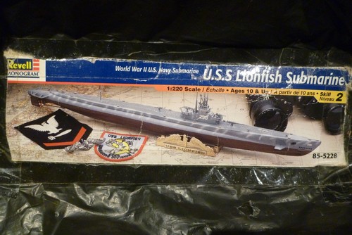 Revell 220 uss - uss, lionfish