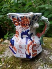 EARLY 19TH CENTURY IRONSTONE POTTERY JUG