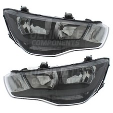 Audi A1 Hatchback Headlights 2010-2015 Halogen Headlamps Drivers & Passenger