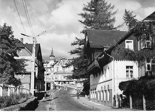 Karpacz postcard krummhübel - karpacz,