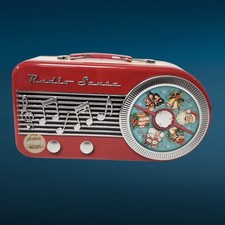Radio Santa Retro Tin with