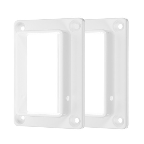 2pcs vinyl fence - vinyl, rail