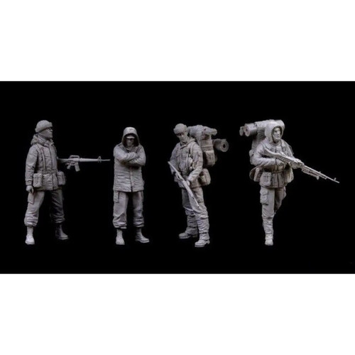 4pcs resin model - 1/35,