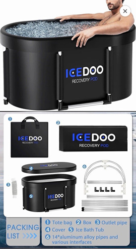 Icedoo recovery pod portable - icedoo,