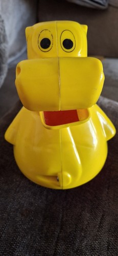 Vintage roly poly hippo - vintage,