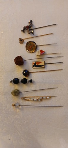 Assortment stick pins made - of,