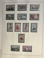 French Stamps 1960 Collection