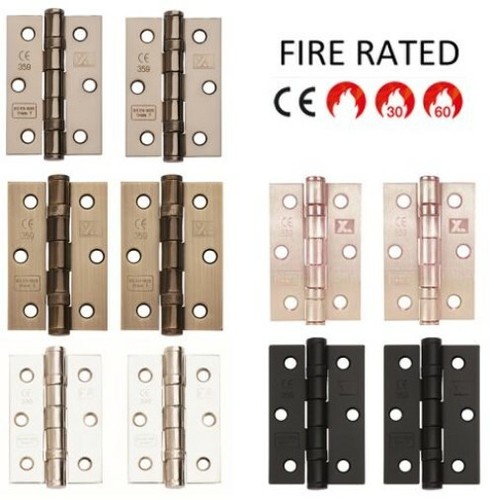 Internal fire door hinges - door, ball