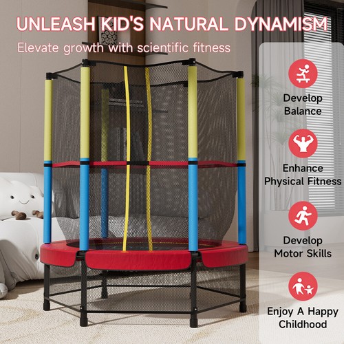 Toddlers 55in 5ft trampoline - toddlers,