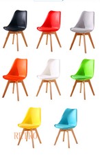 6 X Retro tulip  style Chair  Dining  Designer  Eiffel-0