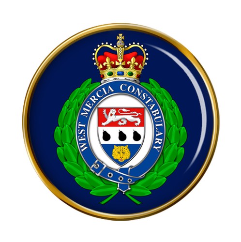 West mercia police - west, badge