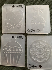 SIZZIX EMBOSSING FOLDERS. 7 x
