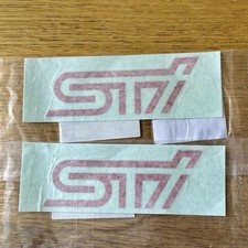 2x Genuine Subaru Impreza WRX