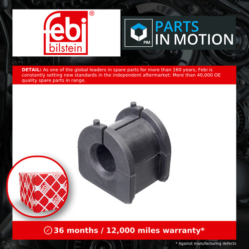 Anti roll bar - anti, bush