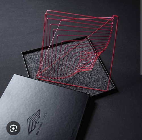 Ivan black square wave kinetic - ivan,